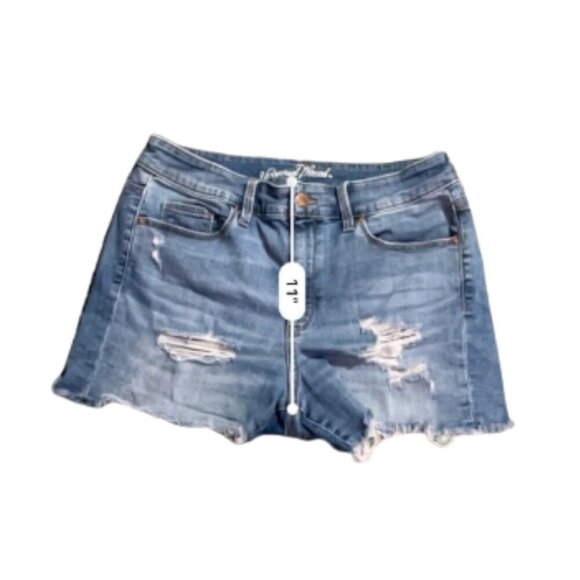 Universal Thread Distressed Denim Shorts | Size 8 | Casual Summer Staple | Free - Picture 7 of 8